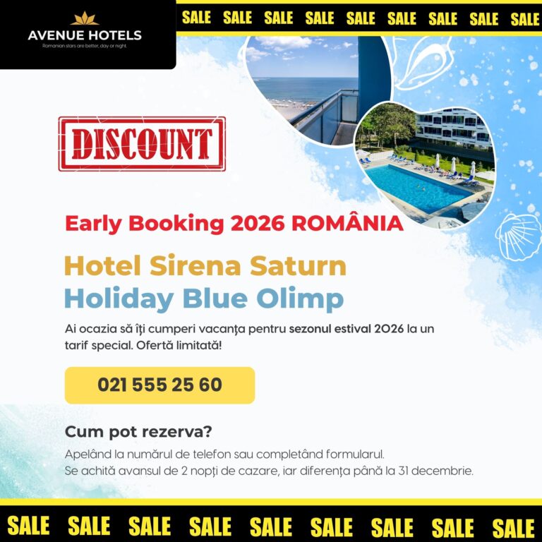 Early Booking Litoral 2026